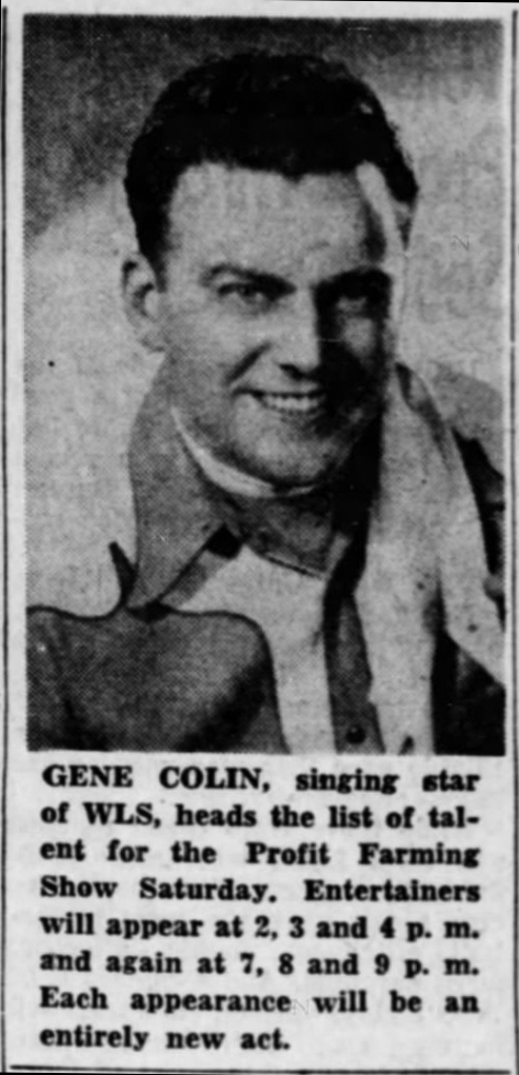 Gene Colin in 1953