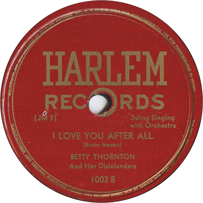 Betty Thornton, 