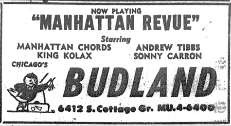 King Kolax at Budland, September 8, 1956