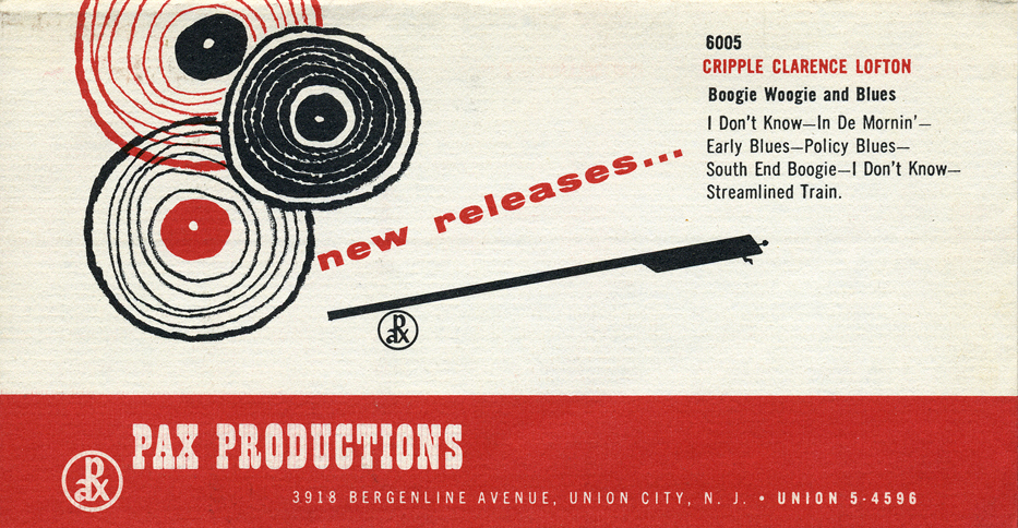 Pax catalog, May 1954, back left panel