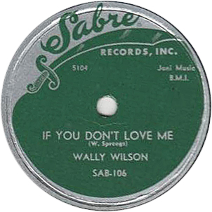 Wally Wilson, 