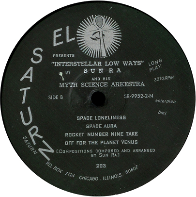 Interstellar Low Ways, B 
side label