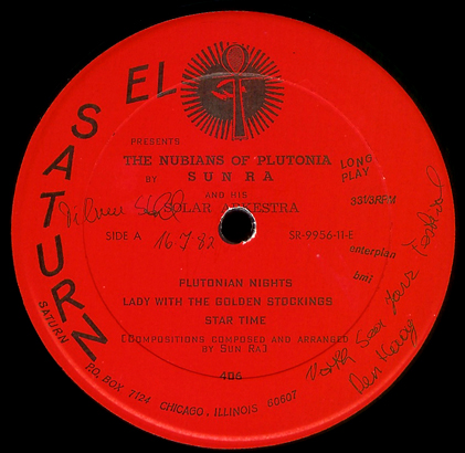 The Nubians of Plutonia, A side label