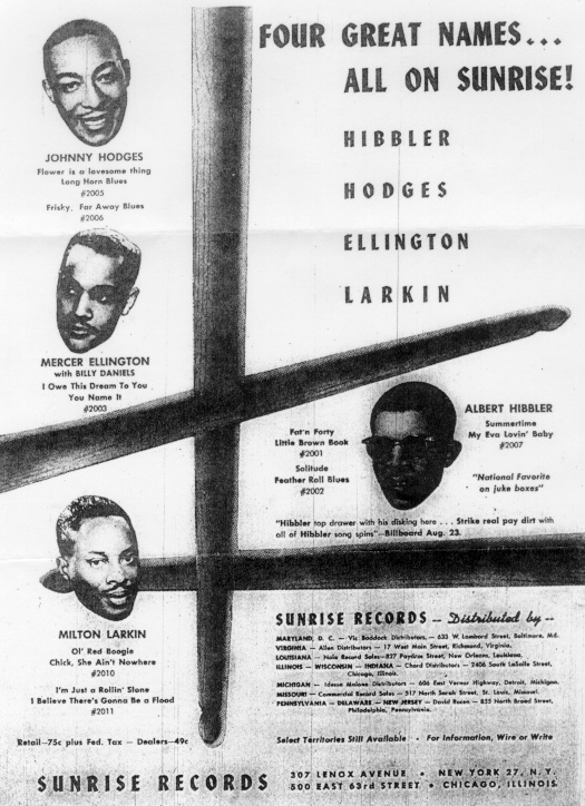 Ad for Sunrise, September 1947