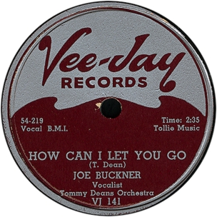 Joe Buckner with Tommy Dean, 