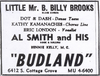 The first Budland ad from March 31, 1956