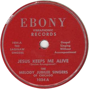 Melody Jublilee Singers of Chicago, 