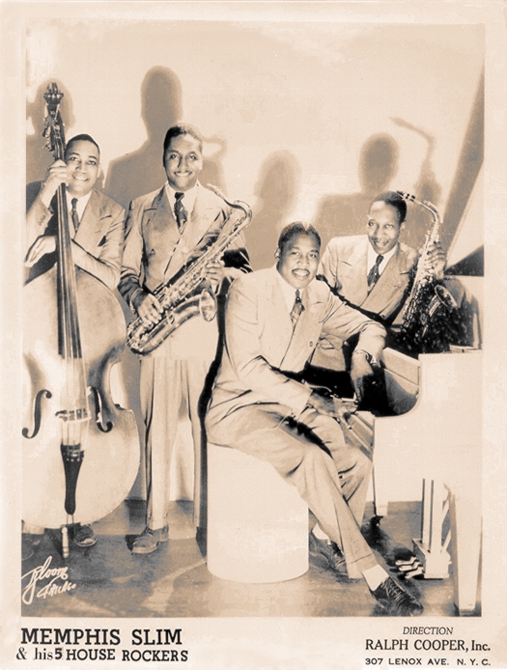 Memphis Slim and quartet 1948