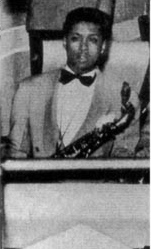 Tom Archia in the Milt Larkin Band, 1942