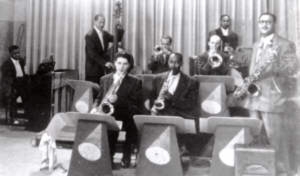 Al Benson's TV show band in 1950