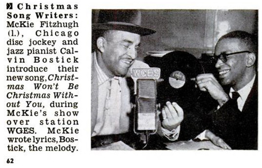 McKie Fitzhugh and Calvin Bostick, Jet, January 1, 1953