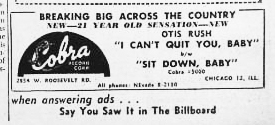 Ad for Cobra 5000, Billboard,September 8, 1956, p. 55