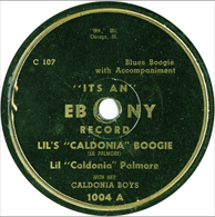 Lil Palmore on black label Ebony 1004