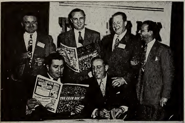 Lee Egalnick at the CMI convention, January 1949
