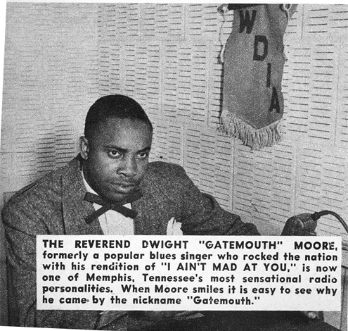 Gatemouth Moore in Memphis, Color magazine, March 1950