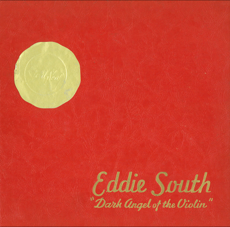 Eddie South, album cover, Gold Seal Volume 3