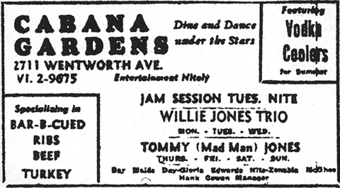 Tommy Jones ad, July 30, 1955