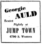 Jump Town ad from the Chicago Tribune of June 15, 1947