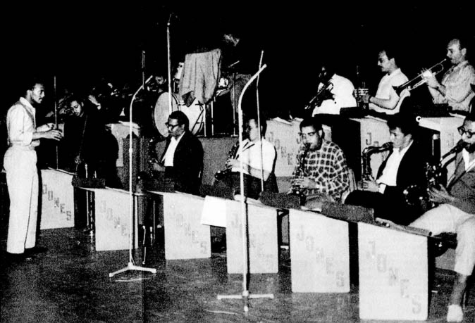 Porter Kilbert as a member of the Quincy Jones band, summer 1960