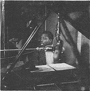 King Fleming at the Lorez Alexandria sessions, February or March 1957