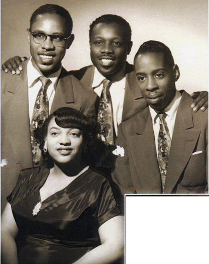 The great King Fleming quartet, 2nd photo, c. 1953