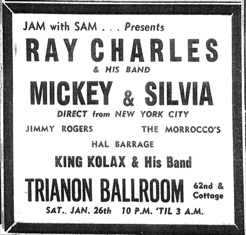 King Kolax does a Jam with Sam, January 26, 1957