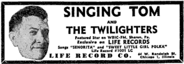 Ad for Life 1001, Billboard, September 24, 1949