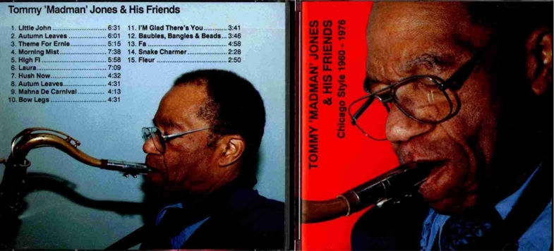 Tommy Jones' CD, from 1991