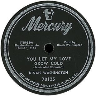 Dinah Washington, 