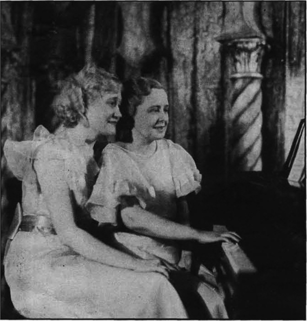 The Misses Noller and Straub in 1934