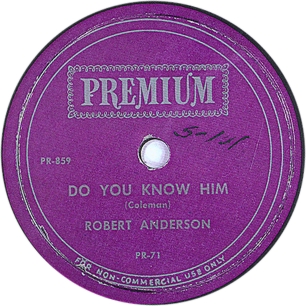 Robert Anderson, 