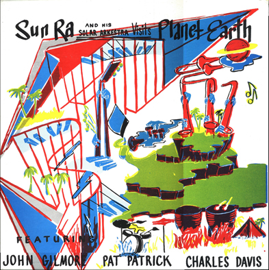Front cover of Visits Planet Earth LP