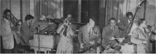 Red Saunders in a jam session, June 1943