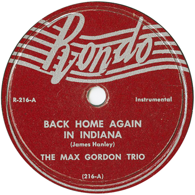 Max Gordon Trio, 