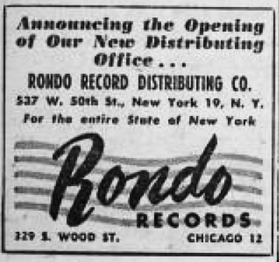 Rondo ad, October 1, 1949