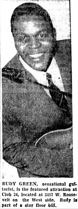 Rudy Greene in 1954