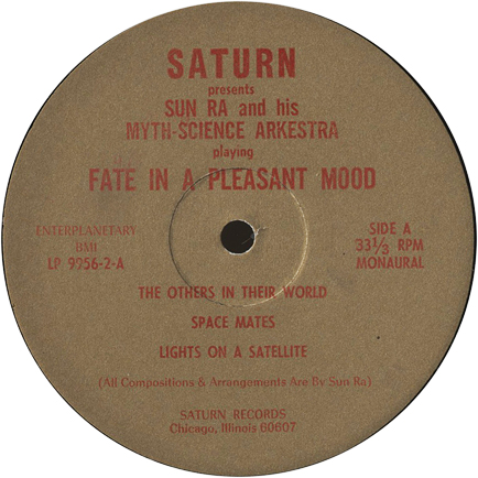 Side A label of Fate in a Pleasant Mood
