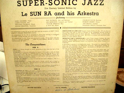 Super-Sonic Jazz, original back cover