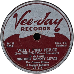 Singing Sammy Lewis, 